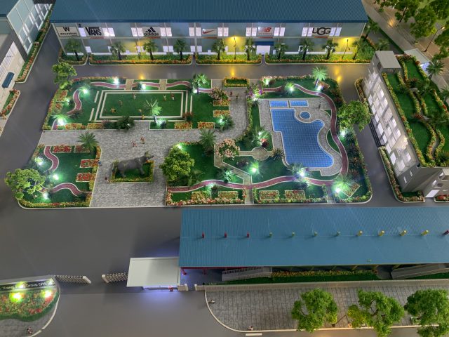 mô hình kiến trúc nhà máy Xiang Jiang Tây Ninh